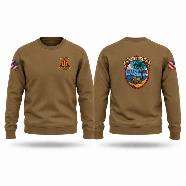 Crew Neck Sweatshirt, 651st HMOD, Army, Teamtime, Team time, sublimation, custom sports apparel, team uniforms, spirit wear, spiritwear, sports uniforms, custom shirts, team store, custom team store, fundraiser sports, apparel fundraiser