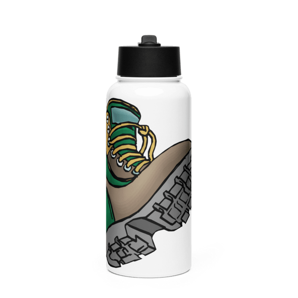 Wanderer 65234371 Stainless Steel Water Bottle with a Straw Lid