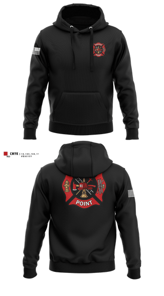 Hoodie, Paradise Point, Fire Department, Teamtime, Team time, sublimation, custom sports apparel, team uniforms, spirit wear, spiritwear, sports uniforms, custom shirts, team store, custom team store, fundraiser sports, apparel fundraiser