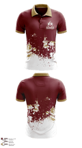 Whittier Crimson Knights 84805386 Short Sleeve Performance Polo - 1