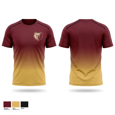 Bowie Bears Short Sleeve Performance Shirt - 1