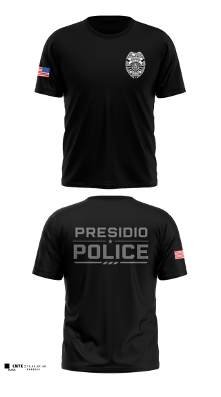 Old School Cotton Feel Shirt, Presidio Police Department, Police, Teamtime, Team time, sublimation, custom sports apparel, team uniforms, spirit wear, spiritwear, sports uniforms, custom shirts, team store, custom team store, fundraiser sports, apparel fundraiser