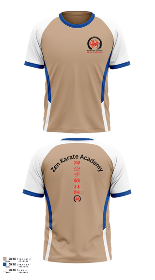 Short Sleeve Performance Shirt, Zen Karate Academy, , Teamtime, Team time, sublimation, custom sports apparel, team uniforms, spirit wear, spiritwear, sports uniforms, custom shirts, team store, custom team store, fundraiser sports, apparel fundraiser