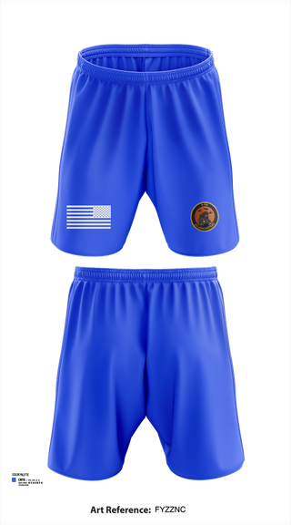Athletic Shorts With Pockets, HHC 2-135th AVN REG, , Teamtime, Team time, sublimation, custom sports apparel, team uniforms, spirit wear, spiritwear, sports uniforms, custom shirts, team store, custom team store, fundraiser sports, apparel fundraiser