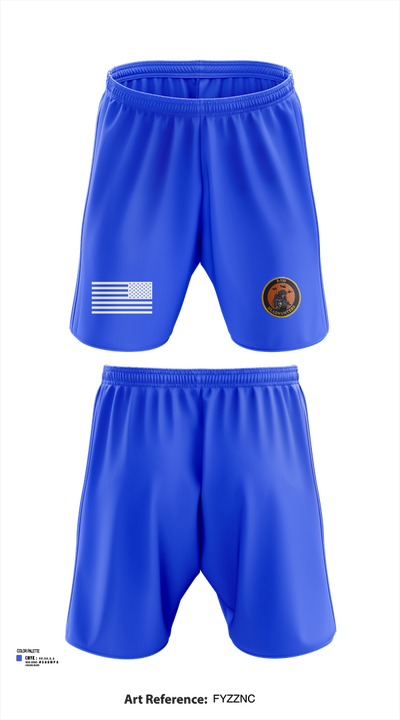 HHC 2-135th AVN REG 2256326 Athletic Shorts With Pockets - 103