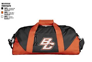 Duffle Bag, Byron Center Bulldogs, Cross Country, Teamtime, Team time, sublimation, custom sports apparel, team uniforms, spirit wear, spiritwear, sports uniforms, custom shirts, team store, custom team store, fundraiser sports, apparel fundraiser