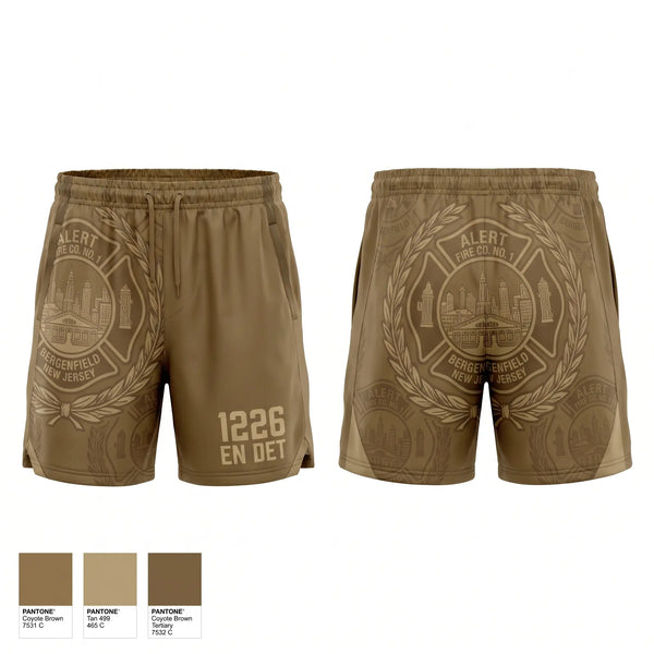 Athletic Shorts With Pockets, 1226 EN DET, National Guard, Teamtime, Team time, sublimation, custom sports apparel, team uniforms, spirit wear, spiritwear, sports uniforms, custom shirts, team store, custom team store, fundraiser sports, apparel fundraiser