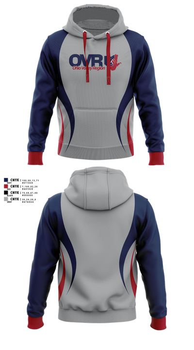 Ohio Valley Region Volleyball 78504074 Hoodie - 3