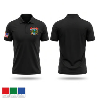 Short Sleeve Performance Polo, Pittman center Volunteer fire department, Fire Department, Teamtime, Team time, sublimation, custom sports apparel, team uniforms, spirit wear, spiritwear, sports uniforms, custom shirts, team store, custom team store, fundraiser sports, apparel fundraiser