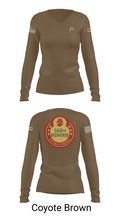 560th Redhorse Unit 43549441 Women's Long Sleeve V-neck Shirt - 17
