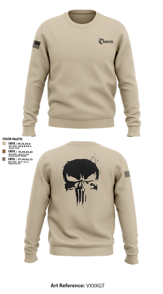 Crew Neck Sweatshirt, chosen, , Teamtime, Team time, sublimation, custom sports apparel, team uniforms, spirit wear, spiritwear, sports uniforms, custom shirts, team store, custom team store, fundraiser sports, apparel fundraiser