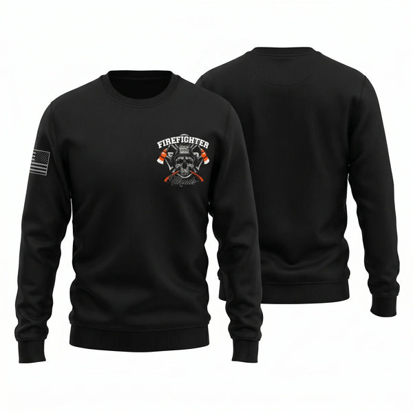 Crew Neck Sweatshirt, Rescue19, Fire Department, Teamtime, Team time, sublimation, custom sports apparel, team uniforms, spirit wear, spiritwear, sports uniforms, custom shirts, team store, custom team store, fundraiser sports, apparel fundraiser