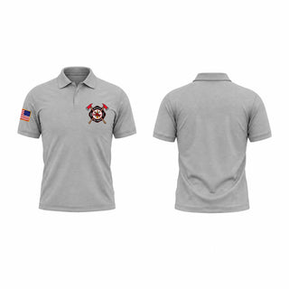 Short Sleeve Performance Polo, Menchalville Fire Department, Fire Department, Teamtime, Team time, sublimation, custom sports apparel, team uniforms, spirit wear, spiritwear, sports uniforms, custom shirts, team store, custom team store, fundraiser sports, apparel fundraiser