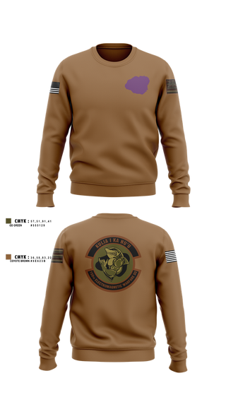 Crew Neck Sweatshirt, 150th Electromagnetic Warfare Squadron, , Teamtime, Team time, sublimation, custom sports apparel, team uniforms, spirit wear, spiritwear, sports uniforms, custom shirts, team store, custom team store, fundraiser sports, apparel fundraiser