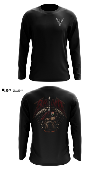 Long Sleeve Performance Shirt, B. CO, 112th SIG BN, Army, Teamtime, Team time, sublimation, custom sports apparel, team uniforms, spirit wear, spiritwear, sports uniforms, custom shirts, team store, custom team store, fundraiser sports, apparel fundraiser