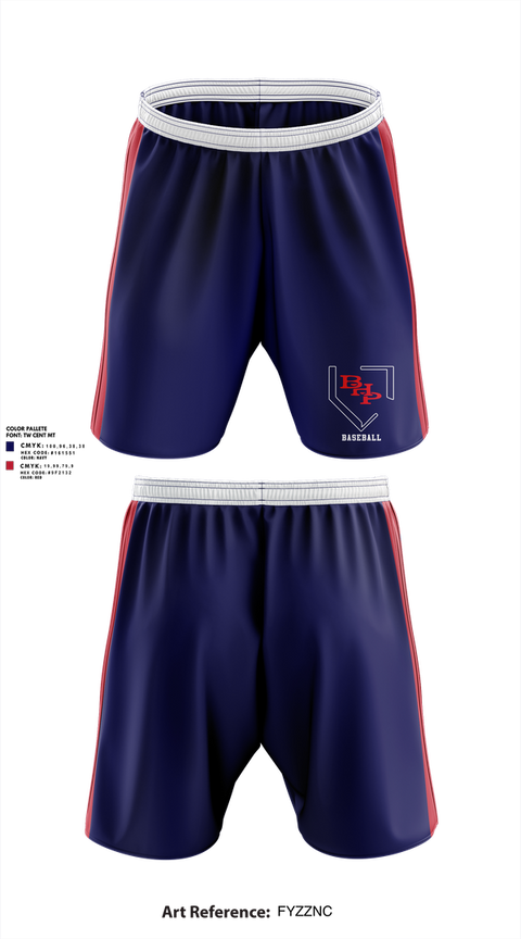 Athletic Shorts With Pockets, BHP Baseball, Baseball, Teamtime, Team time, sublimation, custom sports apparel, team uniforms, spirit wear, spiritwear, sports uniforms, custom shirts, team store, custom team store, fundraiser sports, apparel fundraiser