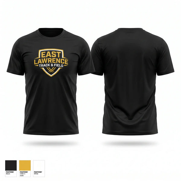 Short Sleeve Performance Shirt, East Lawrence, Track & Field, Teamtime, Team time, sublimation, custom sports apparel, team uniforms, spirit wear, spiritwear, sports uniforms, custom shirts, team store, custom team store, fundraiser sports, apparel fundraiser