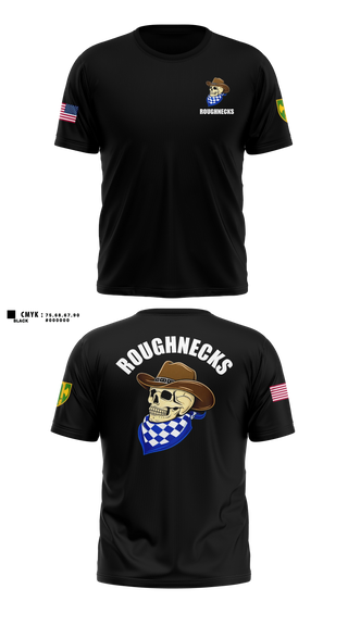 Short Sleeve Performance Shirt, ROUGHNECKS- HHC, 18 MP BDE, Army, Teamtime, Team time, sublimation, custom sports apparel, team uniforms, spirit wear, spiritwear, sports uniforms, custom shirts, team store, custom team store, fundraiser sports, apparel fundraiser