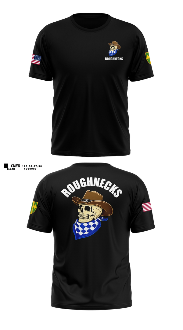 ROUGHNECKS- HHC, 18 MP BDE Short Sleeve Performance Shirt - 11
