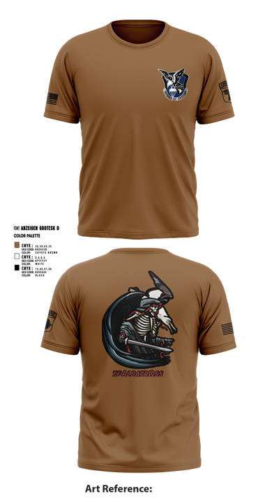 2nd Flt Platoon, B/101 Avn Regt, 101st ABN DIV 10364958 Short Sleeve Performance Shirt - 4