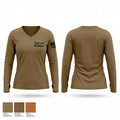 Coal run McIntyre 65607212 Women's Long Sleeve V-neck Shirt - 1