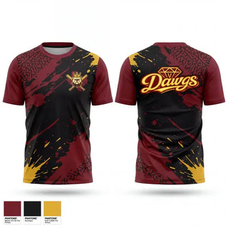 Short Sleeve Performance Shirt, Texas Diamond Dogs, Baseball, Teamtime, Team time, sublimation, custom sports apparel, team uniforms, spirit wear, spiritwear, sports uniforms, custom shirts, team store, custom team store, fundraiser sports, apparel fundraiser