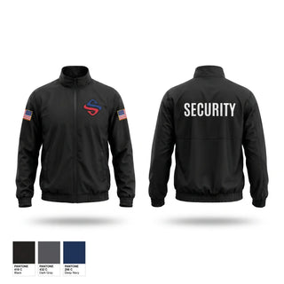 Windbreaker, Sahara Global Security, Police, Teamtime, Team time, sublimation, custom sports apparel, team uniforms, spirit wear, spiritwear, sports uniforms, custom shirts, team store, custom team store, fundraiser sports, apparel fundraiser