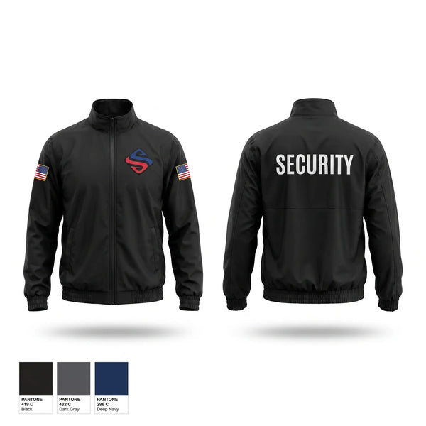 Windbreaker, Sahara Global Security, Police, Teamtime, Team time, sublimation, custom sports apparel, team uniforms, spirit wear, spiritwear, sports uniforms, custom shirts, team store, custom team store, fundraiser sports, apparel fundraiser