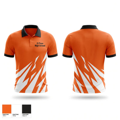 El Paso High School Short Sleeve Performance Polo - 1