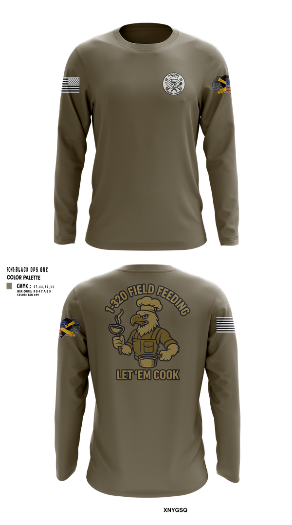 Long Sleeve Performance Shirt, 1-320th, , Teamtime, Team time, sublimation, custom sports apparel, team uniforms, spirit wear, spiritwear, sports uniforms, custom shirts, team store, custom team store, fundraiser sports, apparel fundraiser