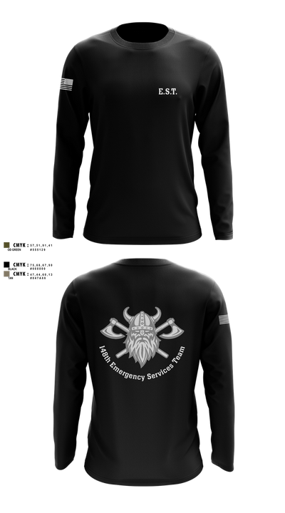 148th E.S.T. 42983044 Long Sleeve Performance Shirt 1