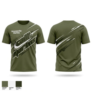 Short Sleeve Performance Shirt, Greeneville Marlins, Baseball, Teamtime, Team time, sublimation, custom sports apparel, team uniforms, spirit wear, spiritwear, sports uniforms, custom shirts, team store, custom team store, fundraiser sports, apparel fundraiser