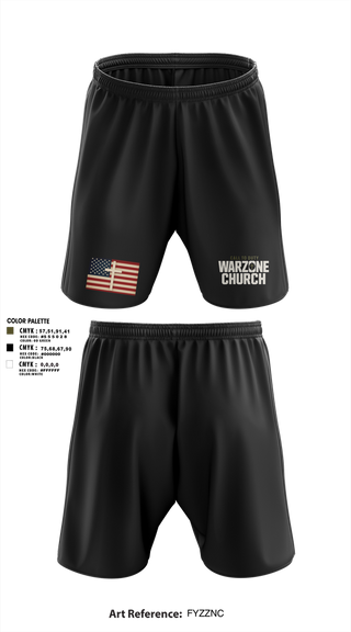 Athletic Shorts With Pockets, Warzone Church, , Teamtime, Team time, sublimation, custom sports apparel, team uniforms, spirit wear, spiritwear, sports uniforms, custom shirts, team store, custom team store, fundraiser sports, apparel fundraiser