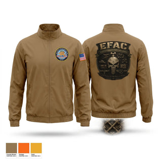Windbreaker, EFAC, Navy, Teamtime, Team time, sublimation, custom sports apparel, team uniforms, spirit wear, spiritwear, sports uniforms, custom shirts, team store, custom team store, fundraiser sports, apparel fundraiser