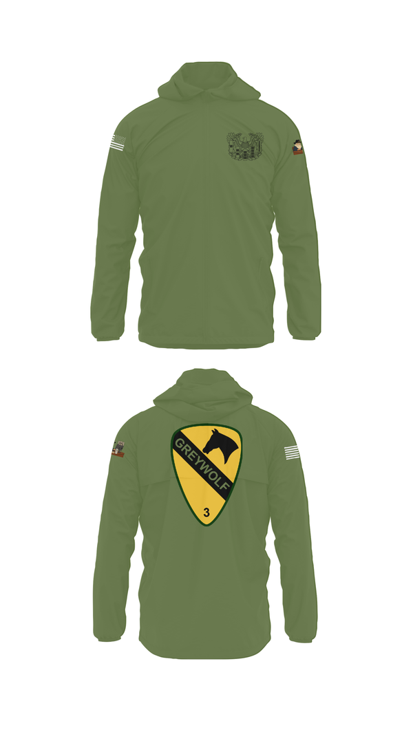 Windbreaker, 1st cav Div 3abct, , Teamtime, Team time, sublimation, custom sports apparel, team uniforms, spirit wear, spiritwear, sports uniforms, custom shirts, team store, custom team store, fundraiser sports, apparel fundraiser