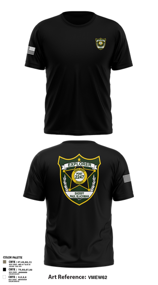 Short Sleeve Performance Shirt, Explorer Post 2247, , Teamtime, Team time, sublimation, custom sports apparel, team uniforms, spirit wear, spiritwear, sports uniforms, custom shirts, team store, custom team store, fundraiser sports, apparel fundraiser