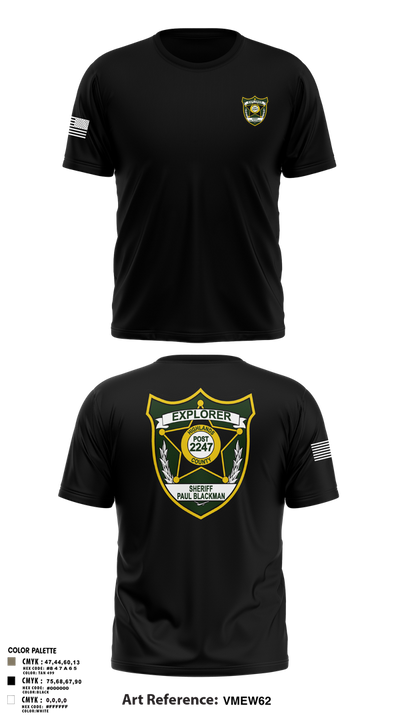 Explorer Post 2247 23554077 Short Sleeve Performance Shirt - 3