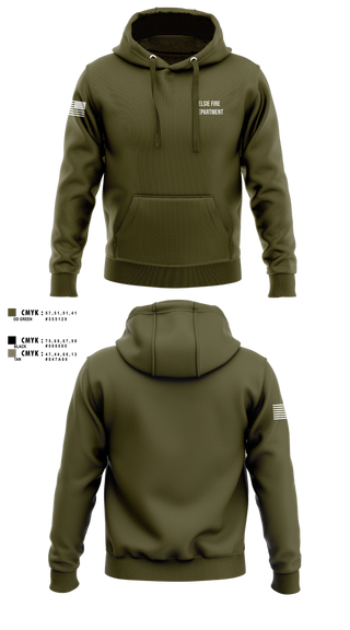 Hoodie, Elsie Fire Department, Fire Department, Teamtime, Team time, sublimation, custom sports apparel, team uniforms, spirit wear, spiritwear, sports uniforms, custom shirts, team store, custom team store, fundraiser sports, apparel fundraiser