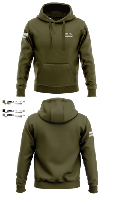 Elsie Fire Department 41046242 Hoodie - 101