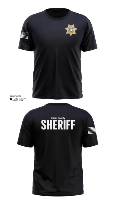 Butler County Sheriff’s Department 87460100 Old School Cotton Feel Shirt - 21