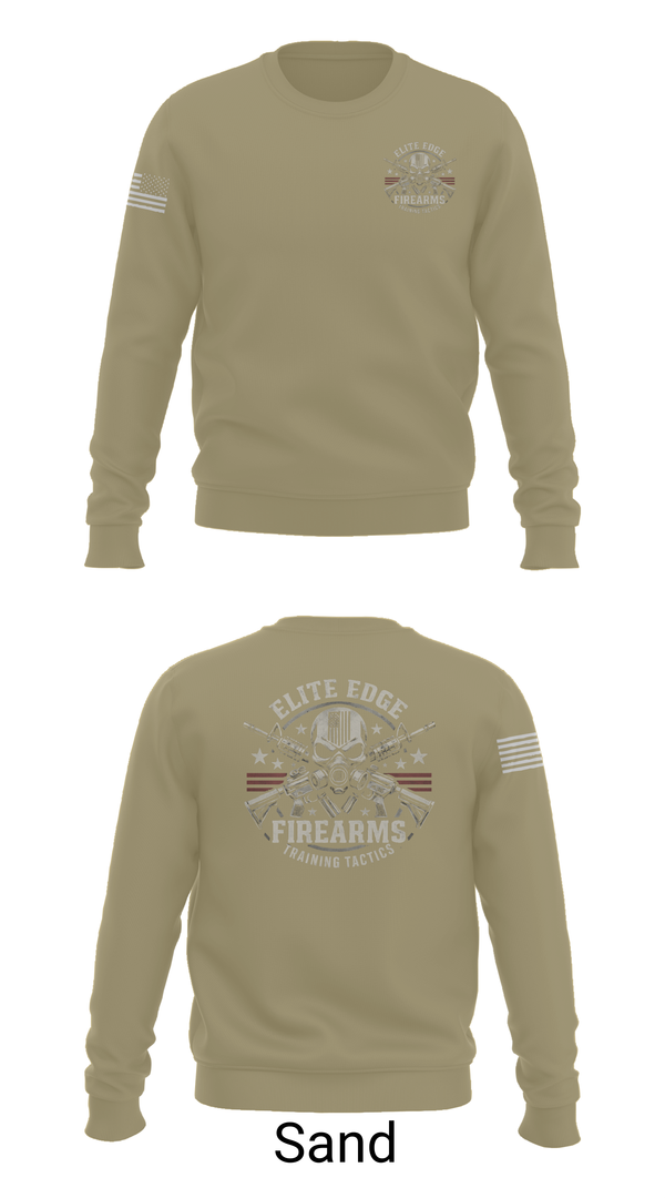 Crew Neck Sweatshirt, Elite edge firearms, , Teamtime, Team time, sublimation, custom sports apparel, team uniforms, spirit wear, spiritwear, sports uniforms, custom shirts, team store, custom team store, fundraiser sports, apparel fundraiser