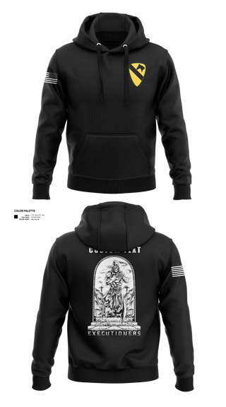 Hoodie, Executioners, Army, Teamtime, Team time, sublimation, custom sports apparel, team uniforms, spirit wear, spiritwear, sports uniforms, custom shirts, team store, custom team store, fundraiser sports, apparel fundraiser