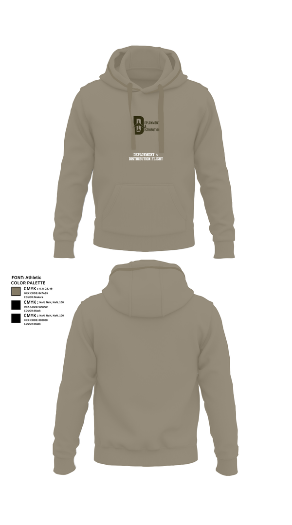 Hoodie, Deployment & Distribution Flight, , Teamtime, Team time, sublimation, custom sports apparel, team uniforms, spirit wear, spiritwear, sports uniforms, custom shirts, team store, custom team store, fundraiser sports, apparel fundraiser