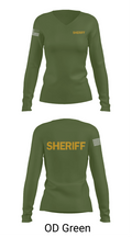 Dorchester County Sheriffs office 81126244 Women's Long Sleeve V-neck Shirt - 54