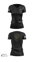 Colorado Combat Conference 90728248 Women's Short Sleeve V-neck Shirt - 21