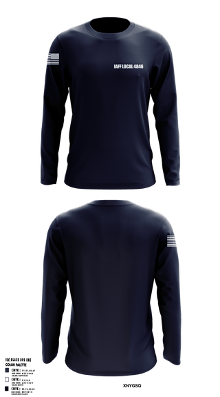 Long Sleeve Performance Shirt, IAFF Local 4846, EMS/EMT, Teamtime, Team time, sublimation, custom sports apparel, team uniforms, spirit wear, spiritwear, sports uniforms, custom shirts, team store, custom team store, fundraiser sports, apparel fundraiser