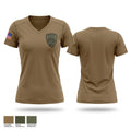 Edwards County Sheriff's Office Women's Short Sleeve V-neck Shirt - 1