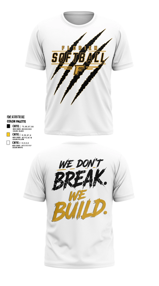 Short Sleeve Performance Shirt, Florien Blackcats, Softball, Teamtime, Team time, sublimation, custom sports apparel, team uniforms, spirit wear, spiritwear, sports uniforms, custom shirts, team store, custom team store, fundraiser sports, apparel fundraiser