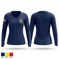 Granville Police Department 64515870 Women's Long Sleeve V-neck Shirt - 1