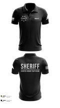 Ray County Sheriff Counter Human Trafficking Task Force Short Sleeve Performance Polo - 7